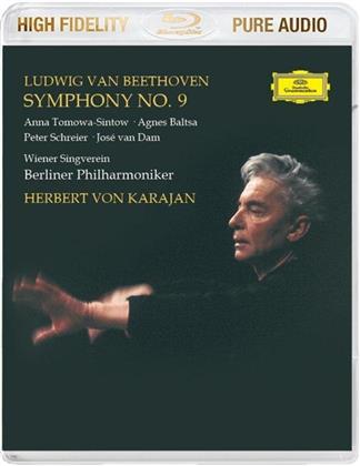 Ludwig van Beethoven (1770-1827) & Herbert von Karajan - Symphony No. 9 - Pure Audio - Only Bluray