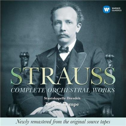 Rudolf Kempe & Richard Strauss (1864-1949) - Sämtliche Orchesterwerke - New Remastering 2013 (9 CDs)