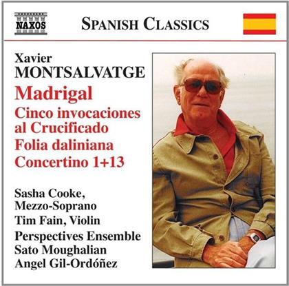 Perspectives Ensemble, Xavier Montsalvatge (1912-2002), Angel Gil-Ordoñez, Sasha Cooke & Tim Fain - Madrigal