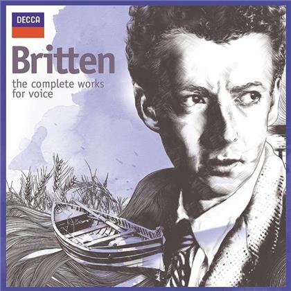Benjamin Britten (1913-1976) - Complete Works For Voice (16 CDs)