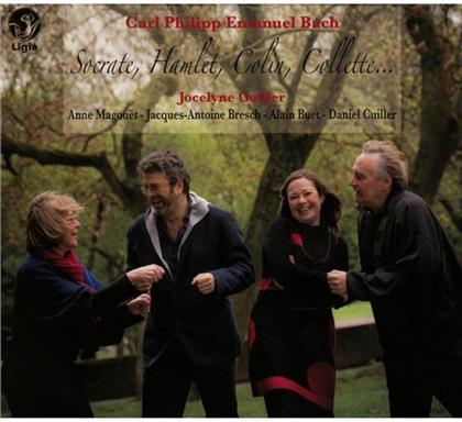 Anne Magouet, Carl Philipp Emanuel Bach (1714-1788) & Alain Buet - Socrate, Hamlet, Colin, Colette