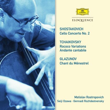 Dimitri Schostakowitsch (1906-1975), Peter Iljitsch Tschaikowsky (1840-1893), Alexander Konstantinowitsch Glasunow (1865-1936), Gennadi Rozhdestvensky, … - Cello Concerto No. 2 / Rococo Variations