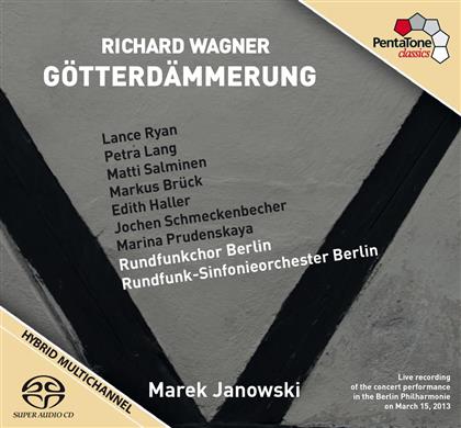 Rundfunkchor Berlin, Richard Wagner (1813-1883), Marek Janowski & Rundfunk-Sinfonieorchester Berlin - Goetterdaemmerung (4 Hybrid SACDs)