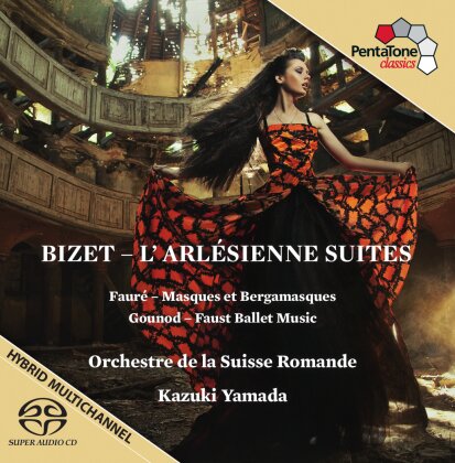 Georges Bizet (1838-1875), Kazuki Yamada & L'Orchestre de la Suisse Romande - Arlesienne, Suites 1+2 (Hybrid SACD)