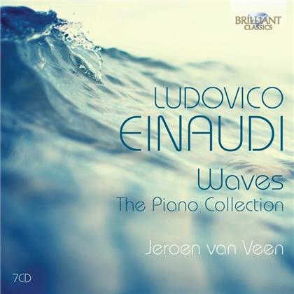 Ludovico Einaudi & Jeroen van Veen (*1969) - Waves-The Piano Collection (7 CDs)