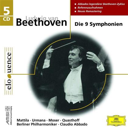 Ludwig van Beethoven (1770-1827) & Claudio Abbado - Die 9 Symphonien (5 CDs)