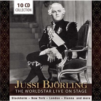 Jussi Björling & Wiener Staatsoper - Worldstar Live On Stage (10 CDs)