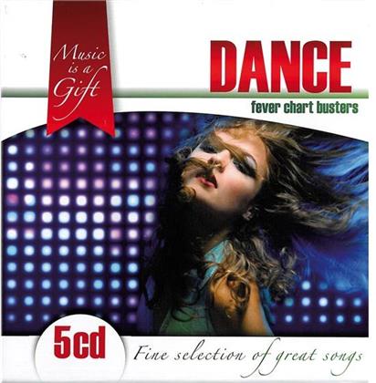 Music Is A Gift - Various - Dance Fever Chart Busters (5 CDs)