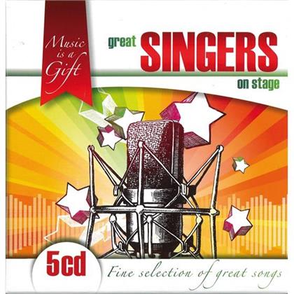 Music Is A Gift - Various - Great Singers On Stage (5 CDs)