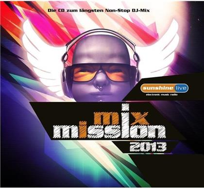 Sunshine Live Mix Mission 2013 (2 CDs)