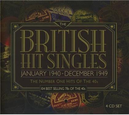 Britsih Hit Singles - Jan 1940-Dec 1949 (4 CDs)