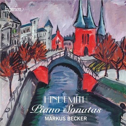 Paul Hindemith (1895-1963) & Markus Becker - Klaviersonaten Nr. 1, Nr. 2 U. Nr. 3