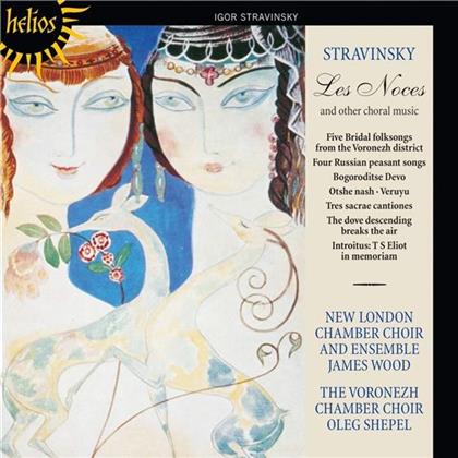 New London Chamber Choir, Igor Strawinsky (1882-1971) & James Wood - Les Noces Und Andere Chorwerke