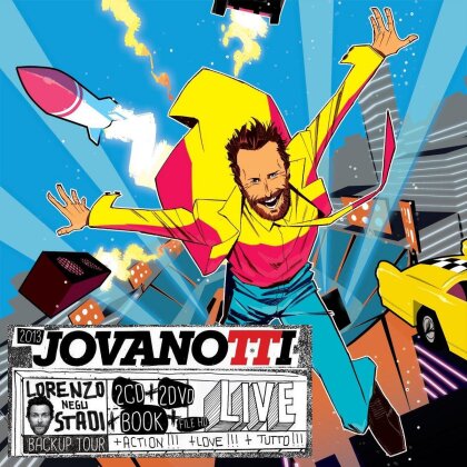 Jovanotti - Lorenzo Negli Stadi - Backup Tour 2013 (2 CDs + 2 DVDs)