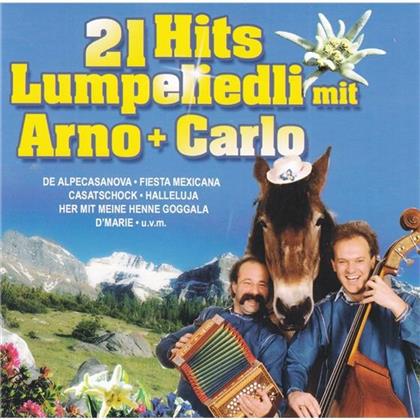 Arno Jehli & Carlo Brunner - 21 Hits Lumpeliedli Mit Arno + Carlo