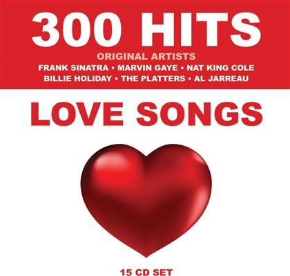300 Hits - Various: Love Songs (15 CDs)