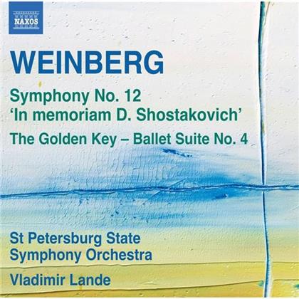 Mieczyslaw Weinberg (1919-1996), Vladimir Lande & St. Petersburg State Symphony Orchestra - Symphonie 12, The Golden Key - Ballet Suite No. 4