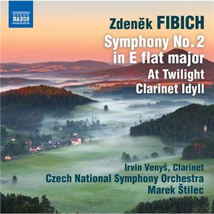 Zdenek Fibich, Marek Stilec & Irvin Venys - Symphonie 2, Idyll für Klarinette und Orchester
