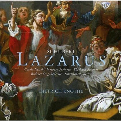 Franz Schubert (1797-1828), Knothe Dietrich & Staatskapelle Berlin - Lazarus or the Solemn Act of Resurrection