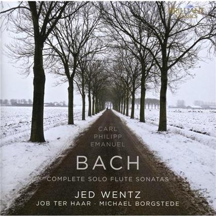 Musica Ad Rhenum & Carl Philipp Emanuel Bach (1714-1788) - Complete Solo Flute Sonatas / Flötensonaten (2 CDs)