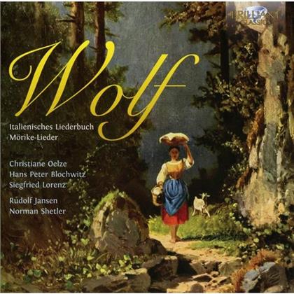 Hugo Wolf (1860-1903), Christiane Oelze, Hans Peter Blochwitz, Siegfried Lorenz, Rudolf Jansen, … - Italienisches Liederbuch / Mörike Lieder (2 CDs)