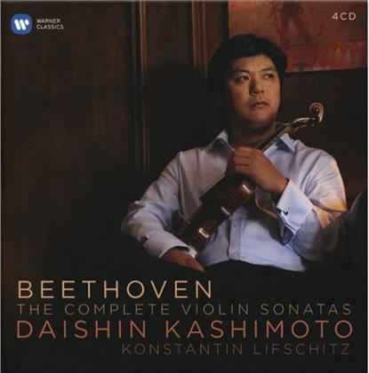 Ludwig van Beethoven (1770-1827), Daishin Kashimoto & Konstantin Lifschitz - Sämtliche Violinsonaten (4 CDs)