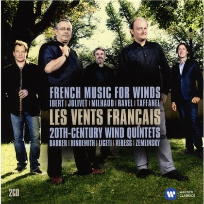 Emmanuel Pahut, Les Vents Francais, Darius Milhaud (1892-1974), György Ligeti (1923-2006), +, … - Best Quintet Music (2 CDs)