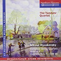 Taneyev Quartet & Nikolai Miaskowsky (1881-1950) - Complete String Quartets Vol. 4