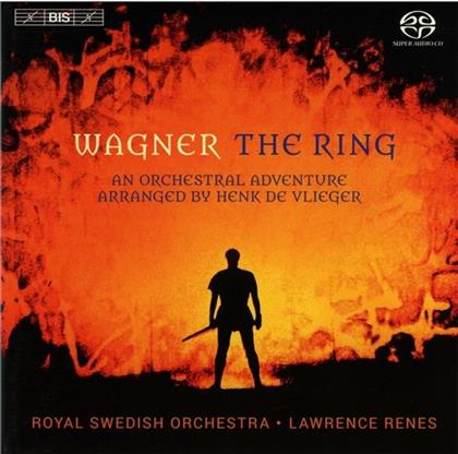 Richard Wagner (1813-1883), Henk de Vlieger, Lawrence Renes & Royal Swedish Orchestra - Ring Ausschnitte - An Orchestral Adventure Arranged by Henk De Vlieger (SACD)