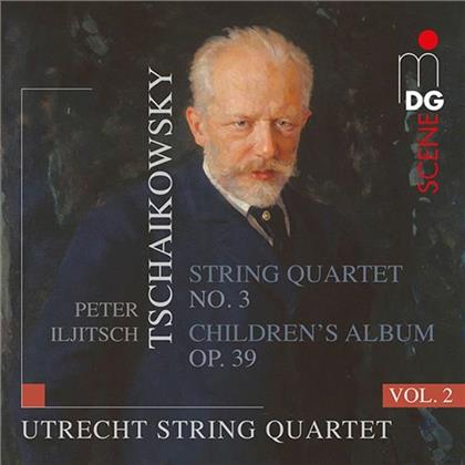 Utrecht String Quartet & Peter Iljitsch Tschaikowsky (1840-1893) - Complete String Quartets Vol.2 (Hybrid SACD)