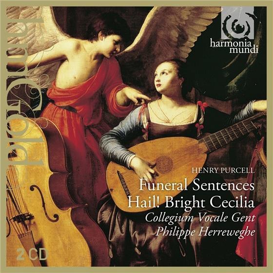 Collegium Vocale Gent, Henry Purcell (1659-1695) & Philippe Herreweghe - Funeral Sentences + Hail Bright Caecilia (2 CDs)