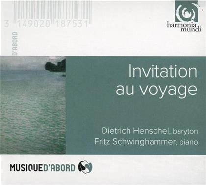 Dietrich Henschel (Bar) Fritz Schwinghammer (Pno) & Fritz Schwinghammer - Invitation Au Voyage