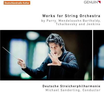 Deutsche Streicherphilharmonie, Felix Mendelssohn-Bartholdy (1809-1847), Peter Iljitsch Tschaikowsky (1840-1893), Sir Karl Jenkins (*1944), … - Works For String Orchestra