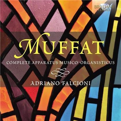 Georg Muffat (1653-1704) & Adriano Falcioni - Complete Apparatus Musico-Organisticus - Organ of the Church of Santa Maria Assunta, Giove (Terni), Italy (2 CDs)