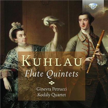 Kodaly Quartet, Friedrich Kuhlau (1786-1832) & Ginevra Petrucci - Flötenquintette