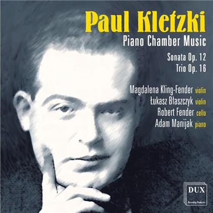 Paul Kletzki (1900-1979), Magdalena Kling-Fender, Lukasz Btaszczyk, Robert Fender & Adam Manijak - Piano Chamber Music - Sonata op. 12, Trio op. 16