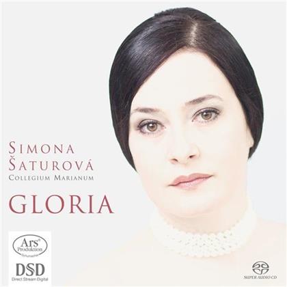 Simona Saturova, Johann Sebastian Bach (1685-1750), Johann David Heinichen (1683-1729), Wolfgang Amadeus Mozart (1756-1791), … - Gloria (SACD)