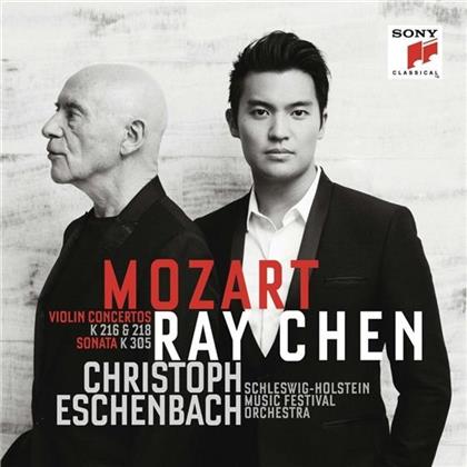 Schleswig-Holstein Music Festival Orchestra, Wolfgang Amadeus Mozart (1756-1791), Christoph Eschenbach & Ray Chen - Violinkonzerte - Violin Concertos K 216 & 218 / Sonata K 305