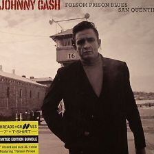 Johnny Cash - Folsom Prison Blues / San Quentin - 7 Inch + T-Shirt XL (7" Single)