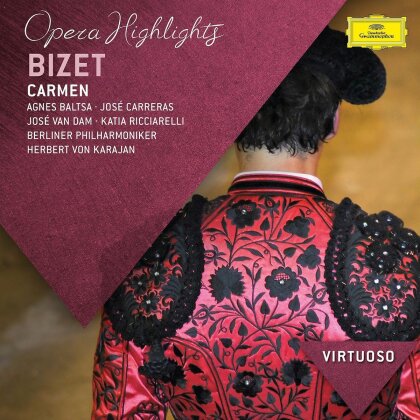 Georges Bizet (1838-1875), Herbert von Karajan, Jose van Dam, Katia Ricciarelli, Agnes Baltsa, … - Carmen (Highlights)