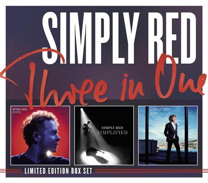 Simply Red - Three In One (Limited Edition Box, 3 CDs)