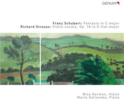 Franz Schubert (1797-1828), Richard Strauss (1864-1949), Nina Karmon & Maria Sofianska - Fantasie In C-Dur / Violinsonate Op18