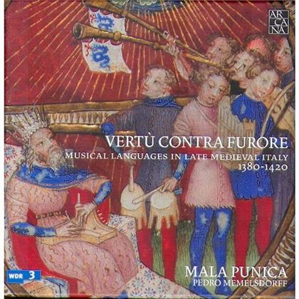 Ensemble Mala Punica & Pedro Memelsdorff - Vertu Contra Furore - Mittelalter / Renaissance (3 CDs)