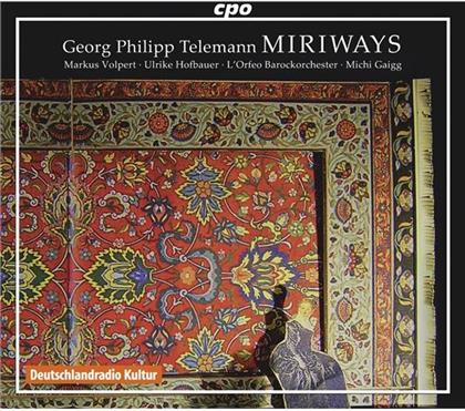 Markus Volpert, Ulrike Hofbauer, Georg Philipp Telemann (1681-1767) & L'orfeo Barockorchester, Michi - Miriways (2 CDs)