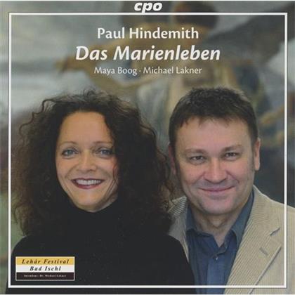 Paul Hindemith (1895-1963), Maya Boog & Michael Lakner - Marienleben Op. 27, Poeme nach Rainer Maria Rilke