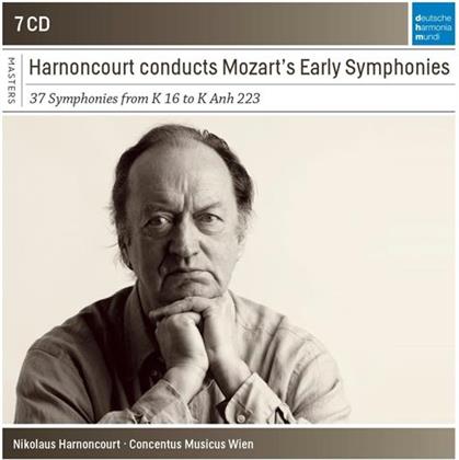 Nikolaus Harnoncourt & Wolfgang Amadeus Mozart (1756-1791) - Nikolaus Harnoncourt Conducts Mozart Early Symphonies (7 CDs)
