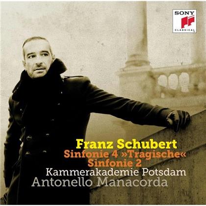 Antonello Manacorda, Franz Schubert (1797-1828) & Kammerakademie Potsdam - Sinfonien 2 & 4 "Tragische"