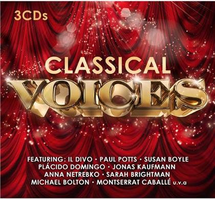 Luciano Pavarotti, Il Divo, Jonas Kaufmann, Michael Bolton, Maria Callas, … - Classical Voices (3 CDs)