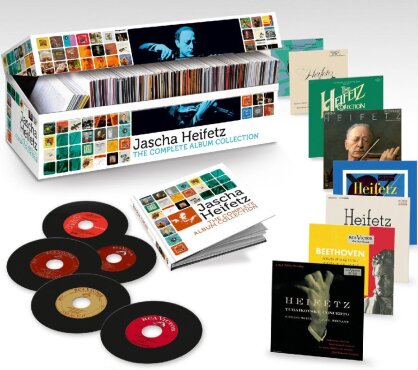 Jascha Heifetz - Complete Album Collection (104 CD)