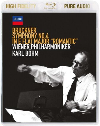 Anton Bruckner (1824-1896), Karl Böhm & Wiener Philharmoniker - Symphony No.4 - Pure Audio - Bluray only!